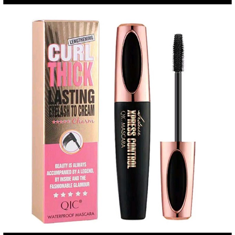 4D Silk Fiber Lash Mascara / Eyelash Mascara Heavy Full Figure / Mascara Waterproof Maskara-cancodo