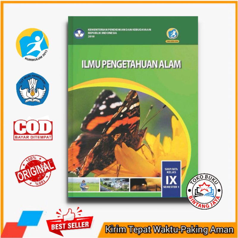 Buku IPA Kelas 9 Semester 1 Kurikulum 2013 Revisi 2018