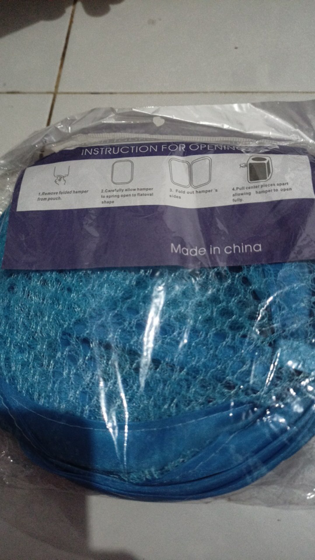 Keranjang Baju Kotor Hamper  / Keranjang Hamper Polos / Keranjang Lipat