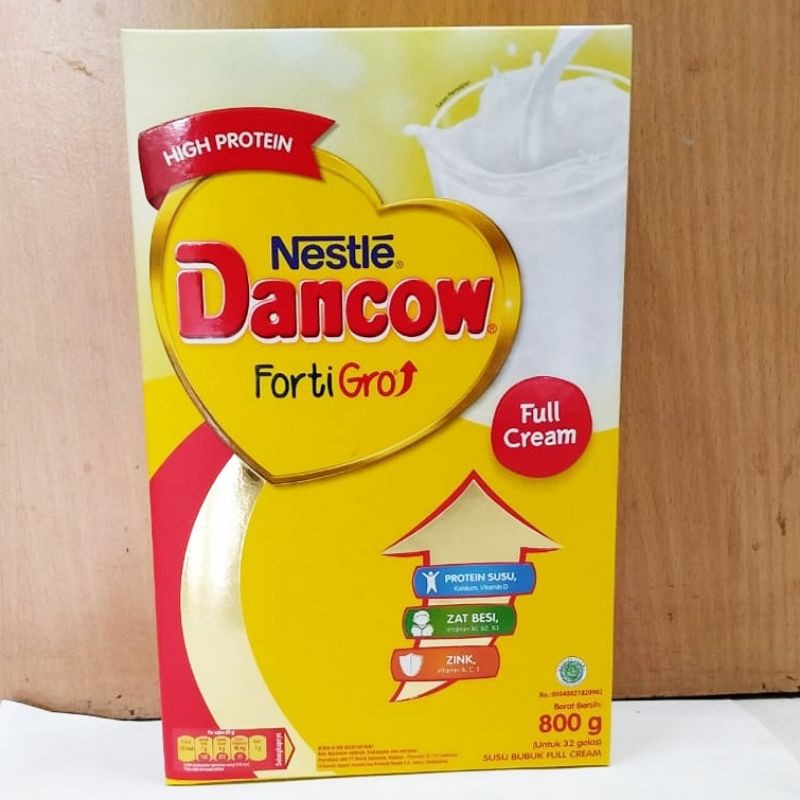 Susu dancow fortigro enriched full cream untuk dewasa