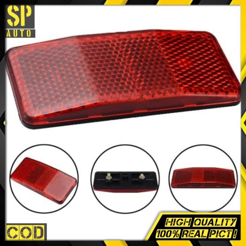 Reflektor mata kucing speda Aksesoris Hiasan Jari jari sepeda