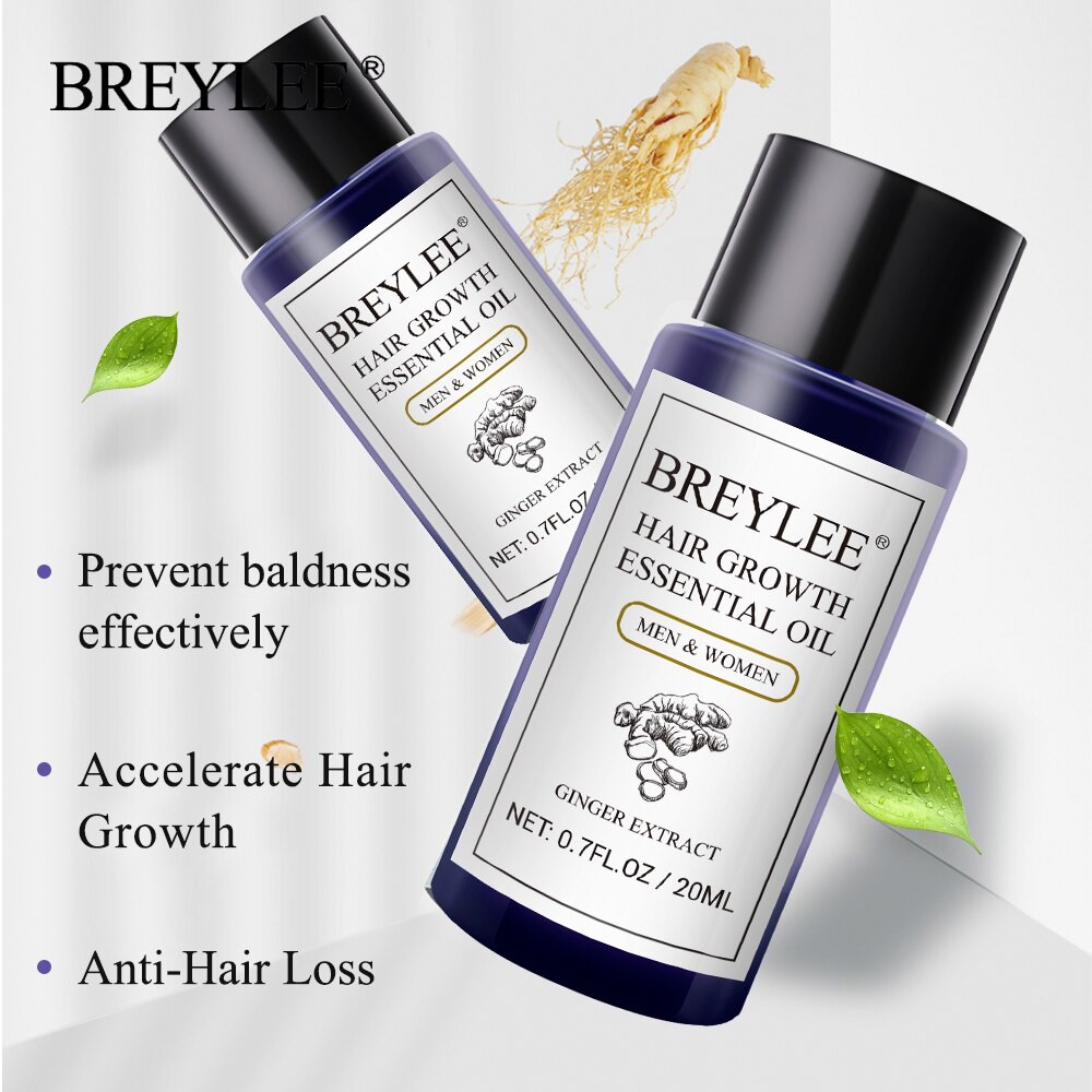 [BPOM] BREYLEE Hair Essential Oil Penumbuh Rambut - Mencegah Kerontokan 20ml