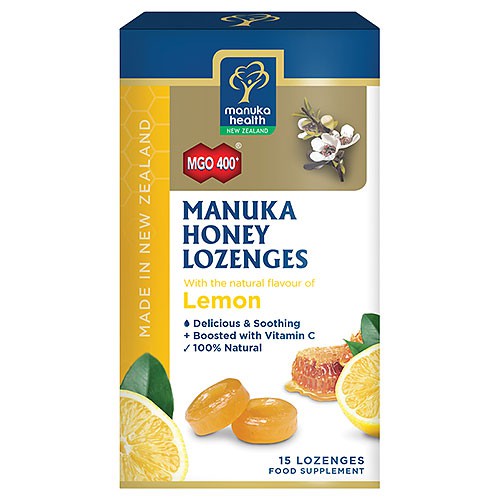 

Manuka Health Manuka Honey Lozenges Mgo 400 Lemon