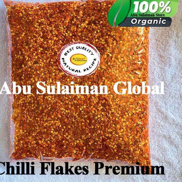 

팝 Chili Flakes 1 KG / Cabe Giling Kasar / Chilli Flakes / Cabe Pilihan Abu Sulaiman 1 KG