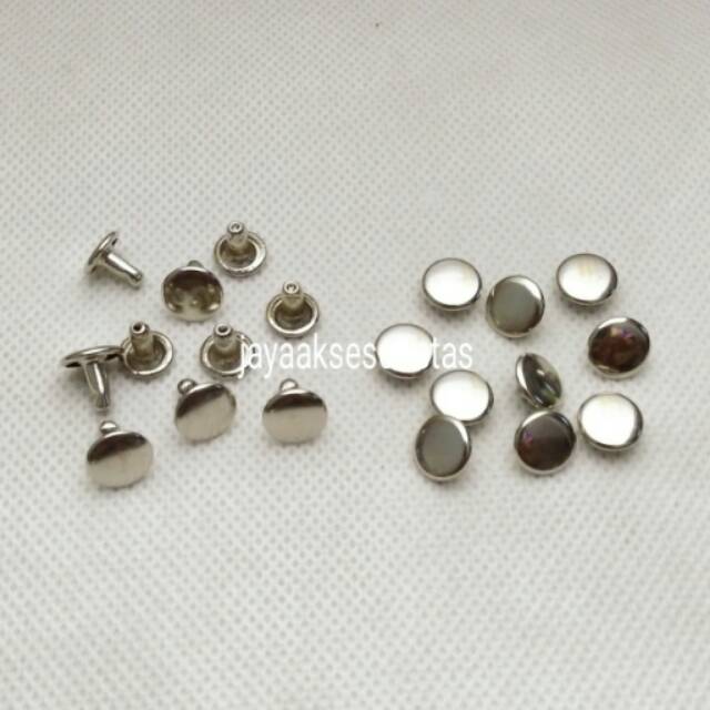 Paku centang/rivet/keling double/bolak balik 9 mm (810D)