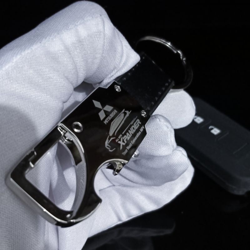 Gantungan kunci kulit Mobil MITSHUBISHI XPANDER  premium