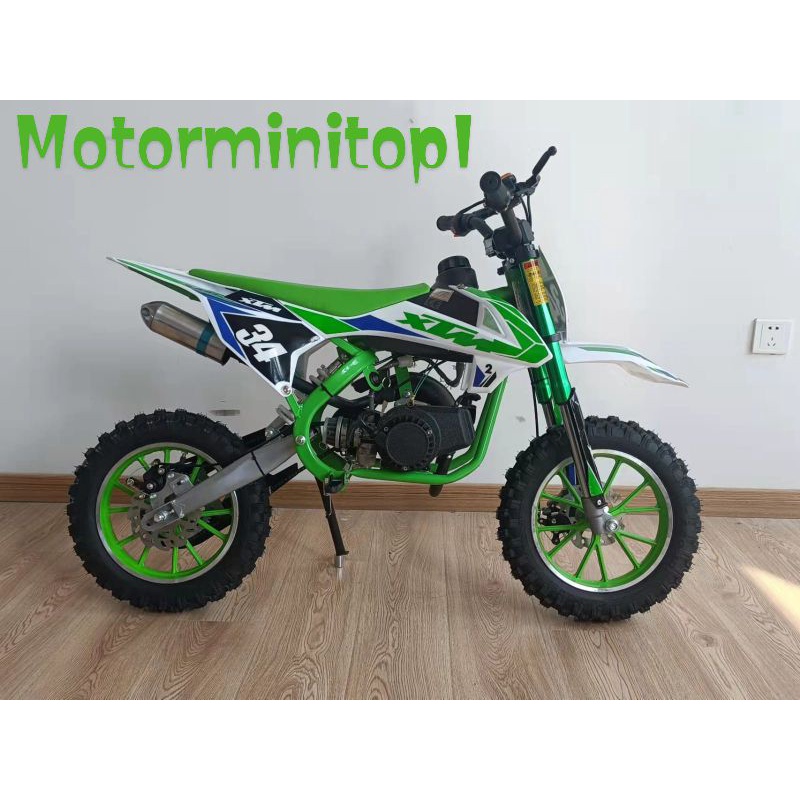 MOTOR MEDIUM TRAIL NEW XTM MESIN 2 TAK 50 CC - MOTOR CROSS ANAK