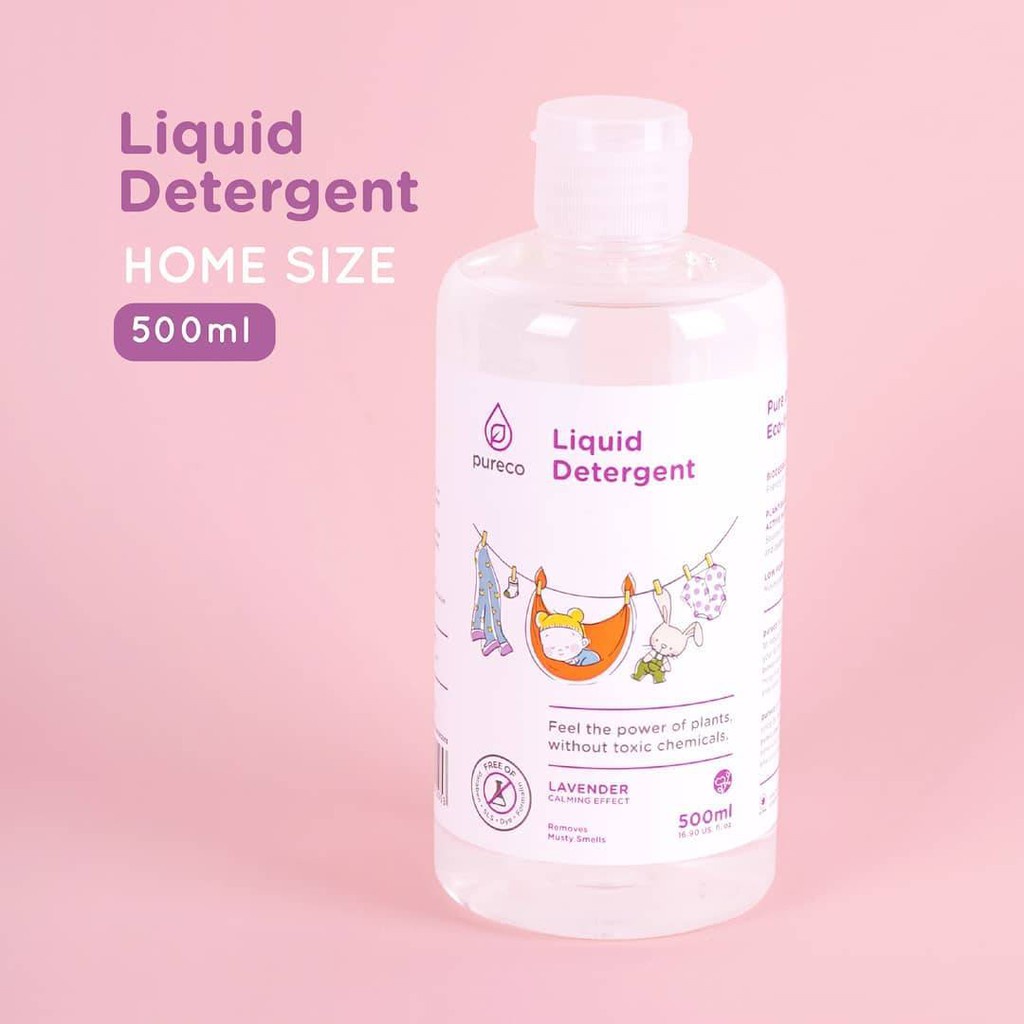 Pureco Liquid Detergent 500ml Sabun Cuci Baju