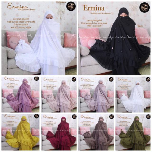 ERMINA EXCLUSIVE MUKENA BY DEN AYU