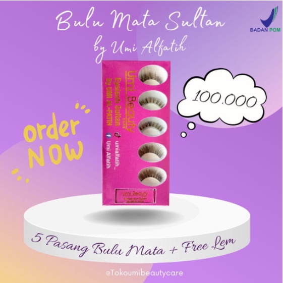 ☀ORIGINAL☀Bulu Mata Sultan by umi alfatih eyelash extention eye lash extension bulu mata palsu