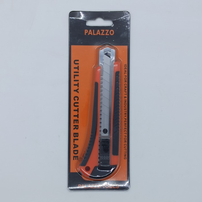 

Pisau Cutter Palazzo Kuat Kokoh Potong Lapisan Karet