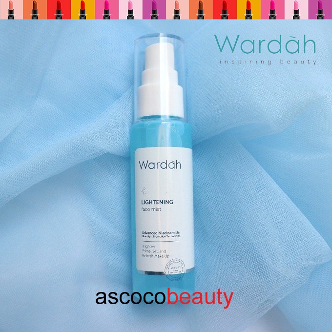 Wardah Lightening Face Mist 60ml ✰ ascocobeauty ✰