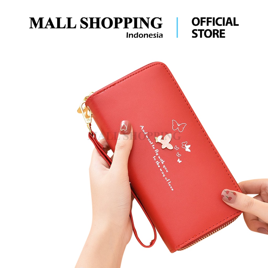 (COD) Dompet Panjang  Resteting Wanita Dompet Wanita Panjang❤️❤️MALLSHOPPING❤️❤️