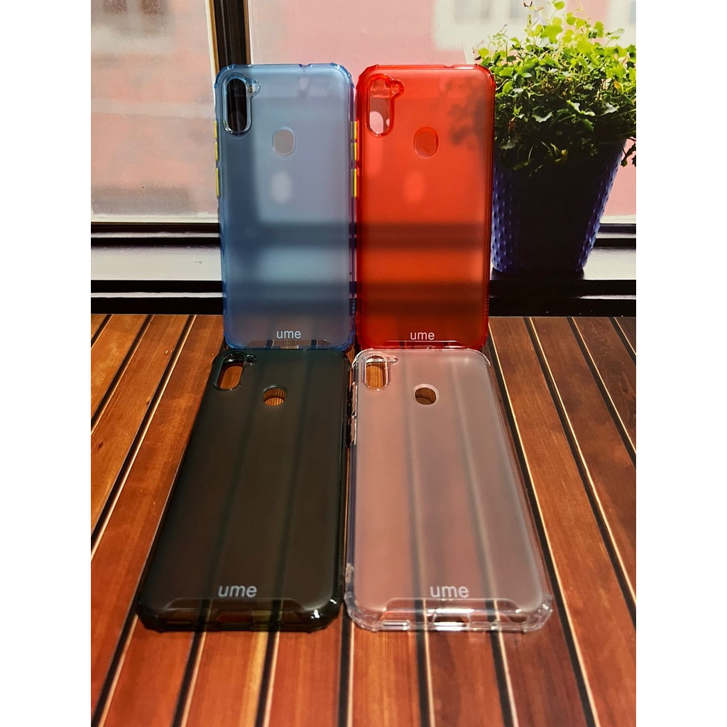 CASE SAMSUNG GALAXY A11, CASSING SAMSUNG GALAXY A11 SOFTCASE UME MATTE RAINBOE