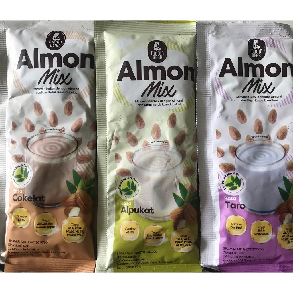 Mama Bear Zoya Mix SACHET - 1pcs / Almon Mix SACHET - 1 pcs Booster ASI