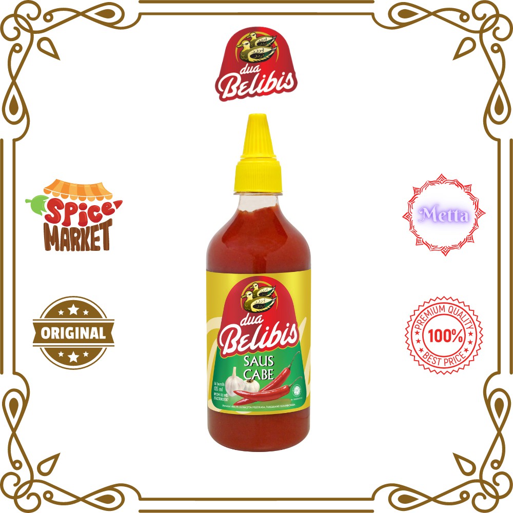 

SAOS CABE (535ml) DUA BELIBIS - PREMIUM BOTOL ANTI PECAH