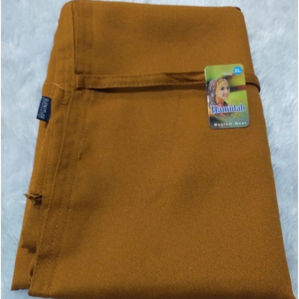 KERUDUNG BERGO MARYAM JUMBO XL MOSCREPE HIJAB BERGO MARYAM JUMBO MOSCREPE-GOLD