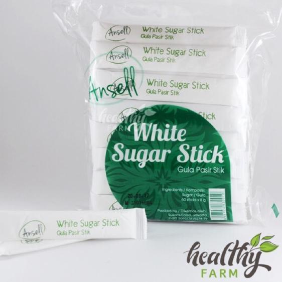 

Update Ansell White Sugar Stick / Gula Pasir Stik / Gula sachet 60s