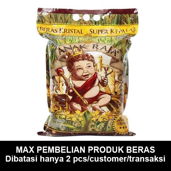 

BERAS ANAK RAJA SUPER KEPALA 5 kg