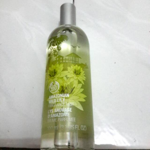 The body shop amazonian wild lily body mist