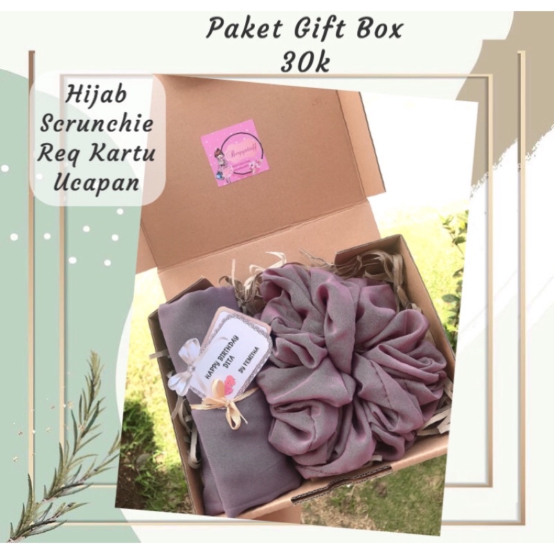 PAKET GIFT BOX HIJAB