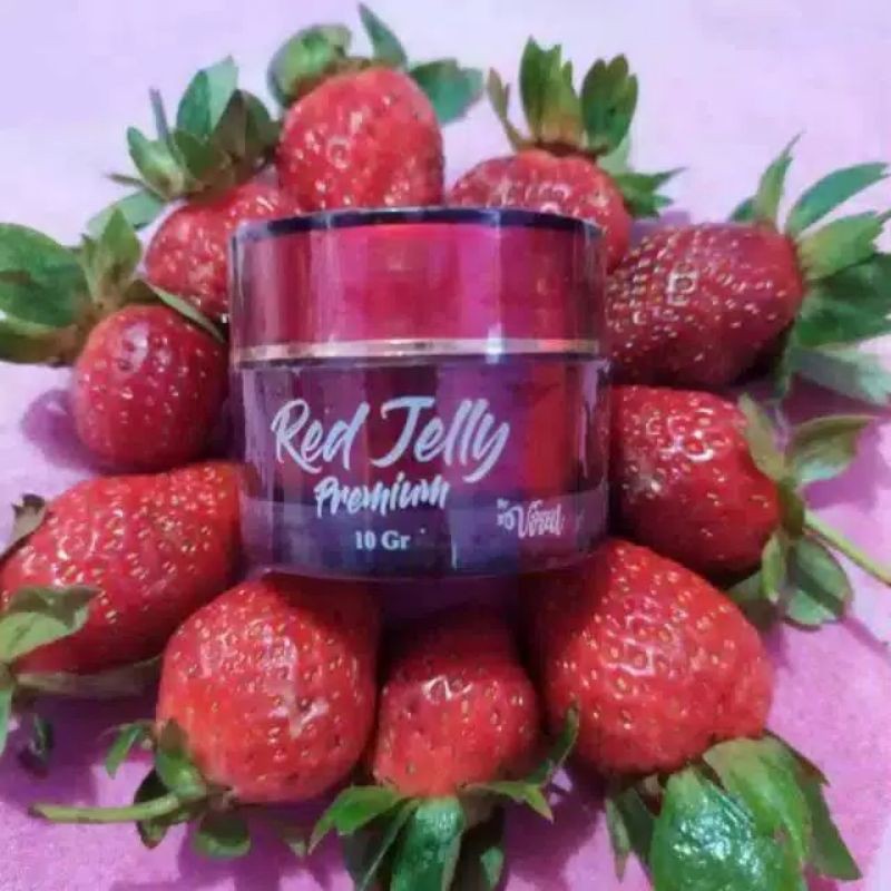 RED JELLY PREMIUM RK / RED JELLY GLOWING SKIN HANEA BPOM ORIGINAL 100%