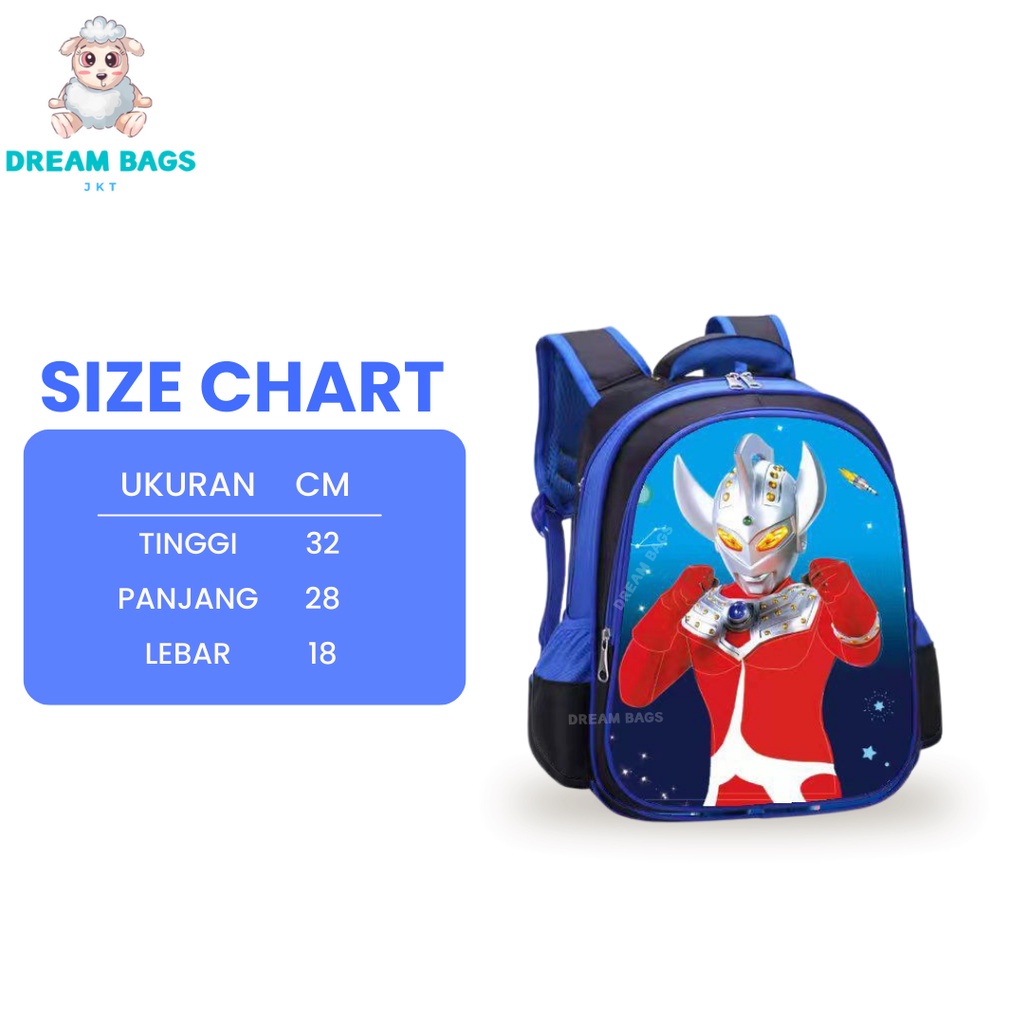 Tas Anak TK Karakter DB-6122 Tas Sekolah Anak TK