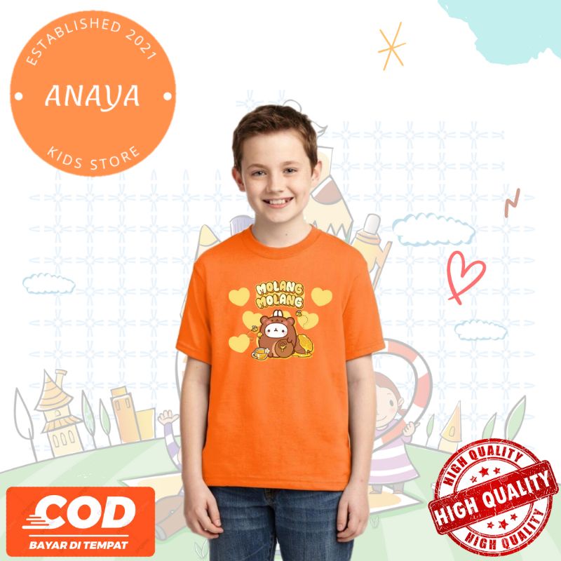 Kaos anak molang molang