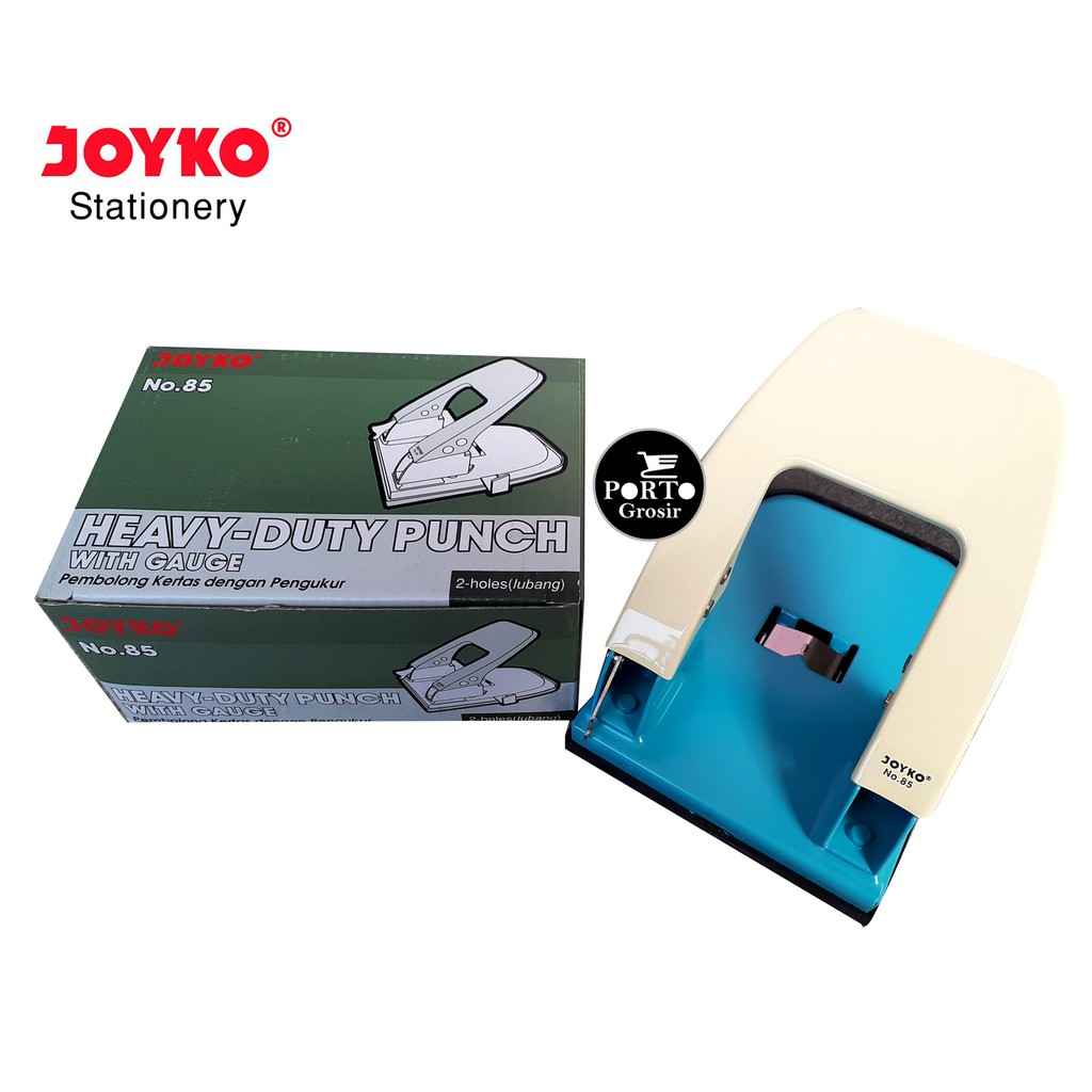 

Joyko Punch No.85 Heavy-Duty Puncher 2 Hole Pembolong Kertas