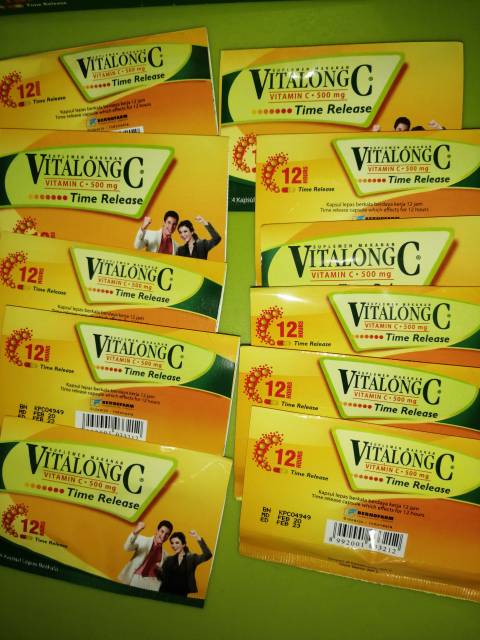 Vitalong C vitamin C 500 mg.