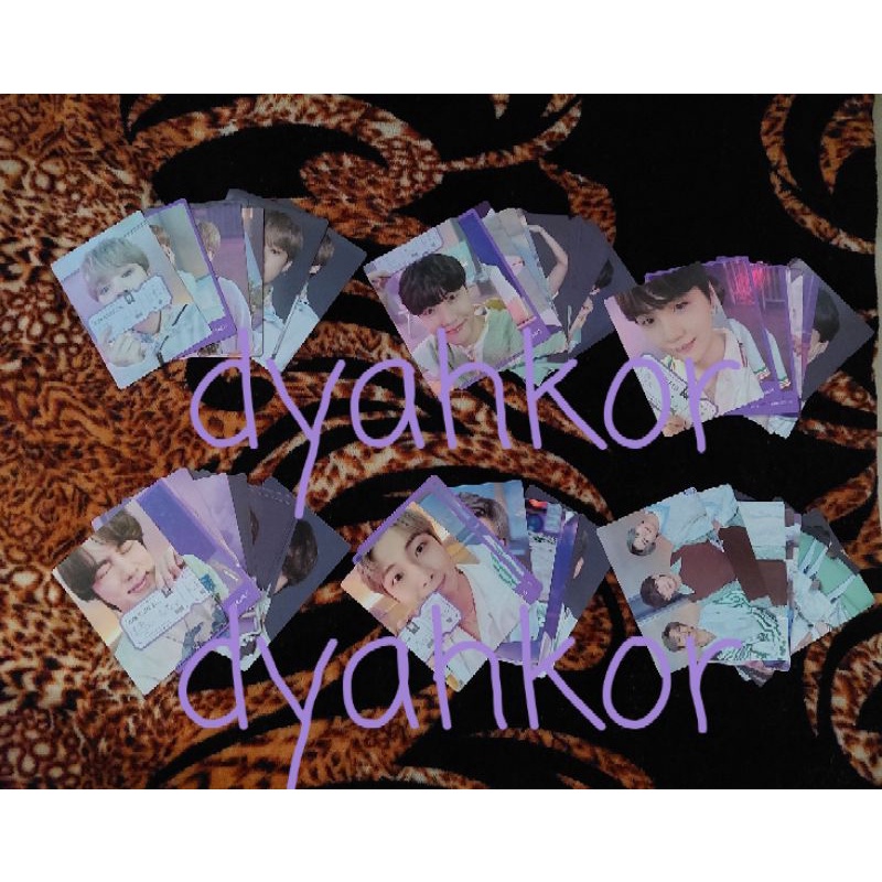(READY) BTS Mini Photocard Sowoozoo Member Set MPC Photo Card jin jhope RM suga unit