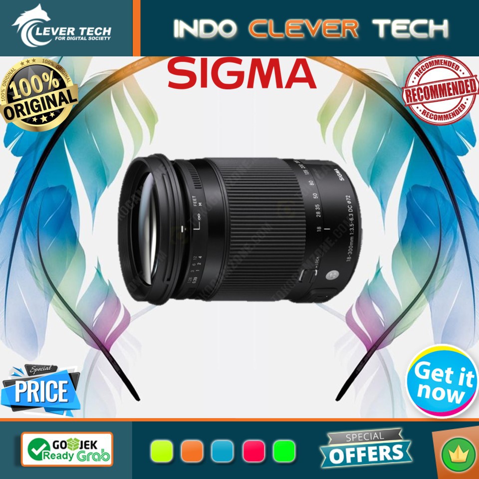 Sigma for Nikon 18-300mm f/3.5-6.3 DC MACRO OS HSM | C