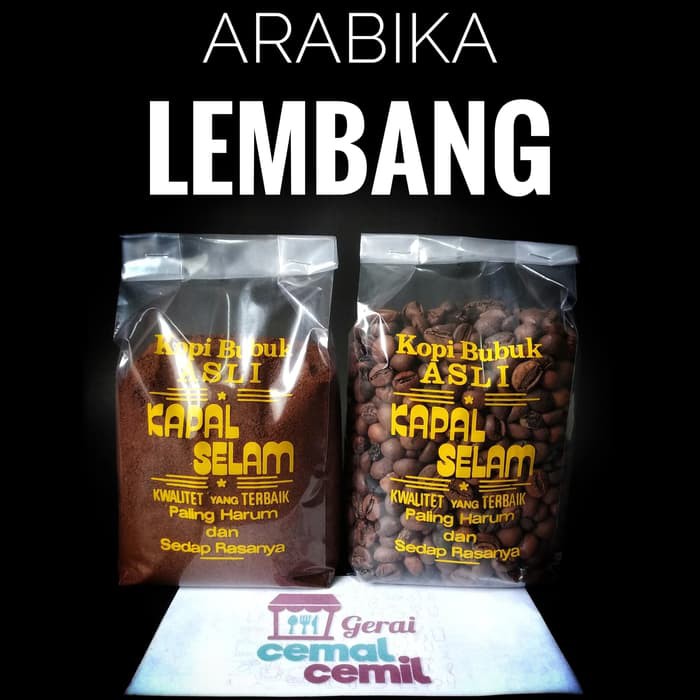 

Kopi ARABIKA LEMBANG cap KAPAL SELAM BANDUNG