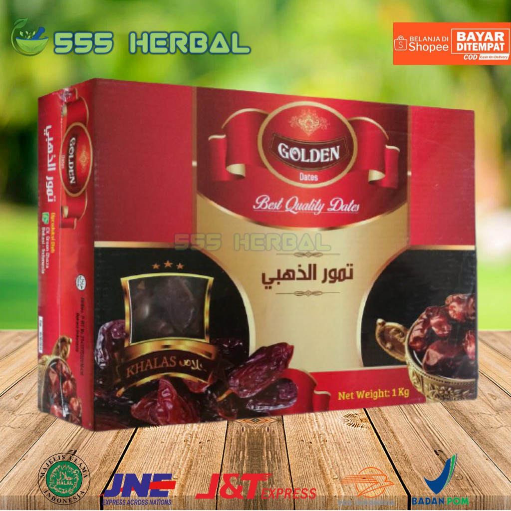 

Kurma Golden Dates Khalas 1 Kg