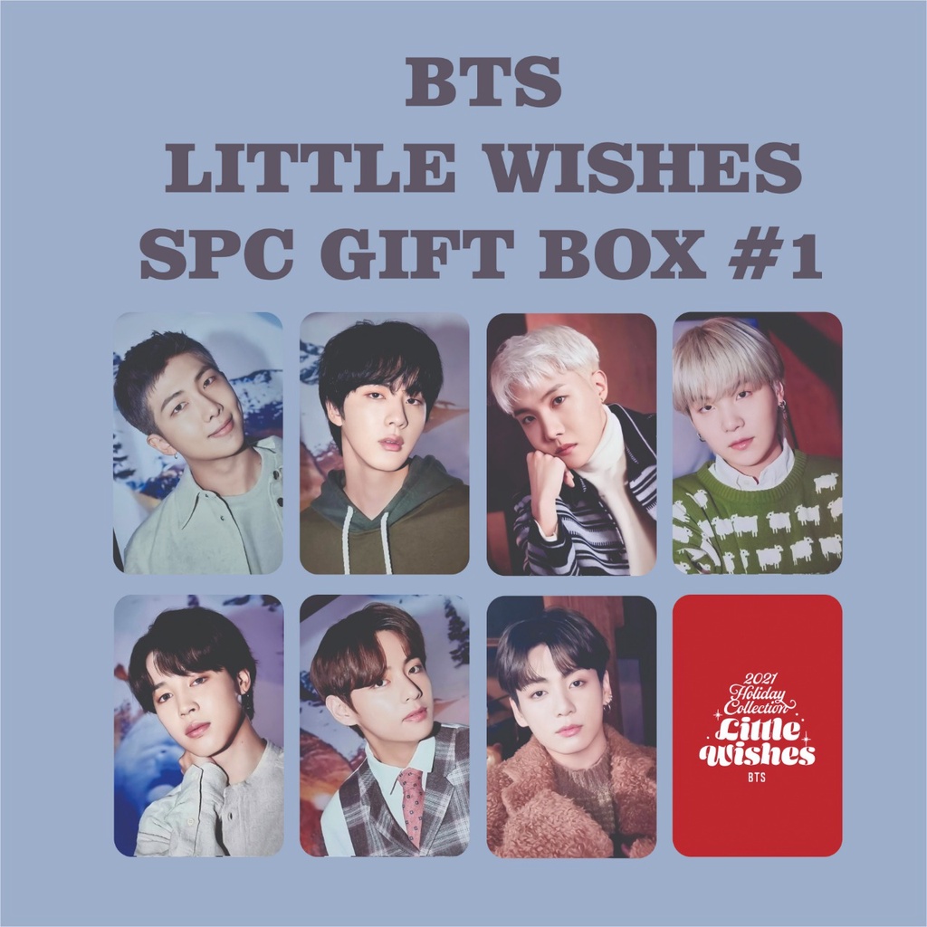 BTS LITTLE WISHES SPECIAL GIFT PHOTOCARD