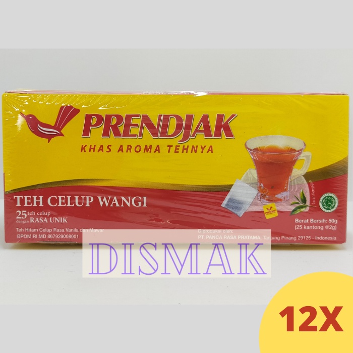 Teh Celup Prendjak 12 Pcs