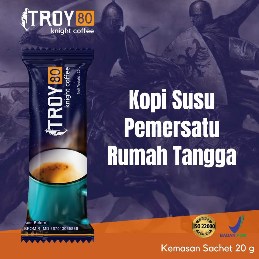 

PER BOX isi 5 KOPI TROY 80 - UNTUK SANG KESATRIA KELUARGA HARMONIS