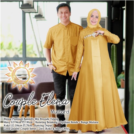 JUNO COUPLE LEBARAN FASHION REMAJA KEKINIAN(HIJAB,KOKO,BAJU PESTA,BAJU MUSLIMAH,GAMIS,BAJU LUCU
