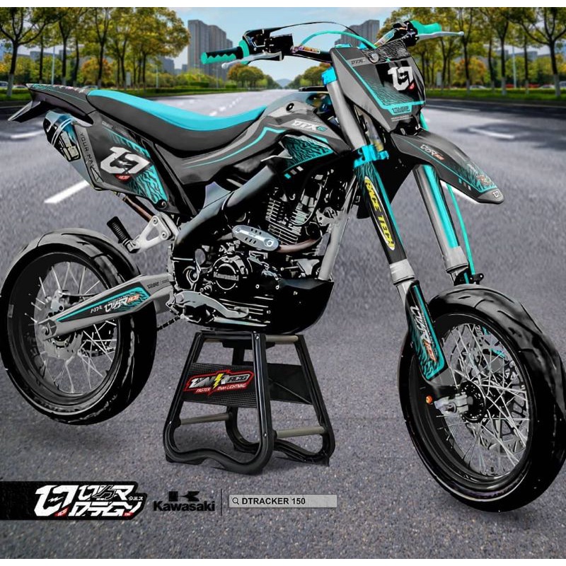 Custom Decals Dtracker,KLX,CRF,WR 150 // DNRRACING