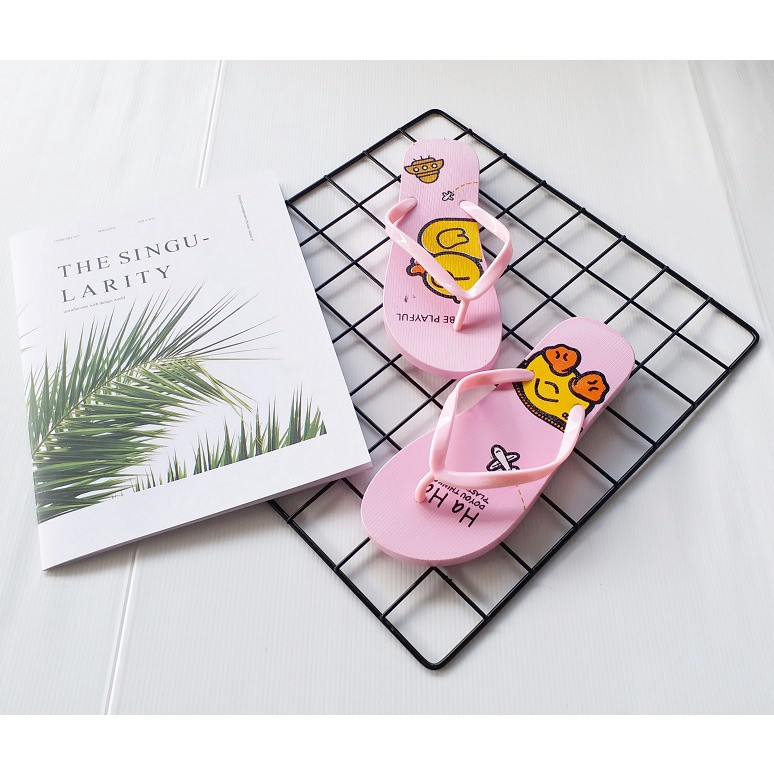 BB PUFFY Import BEBEK Sandal Wanita Murah Japit Casual Teplek Sendal Cewek Flat Jepit