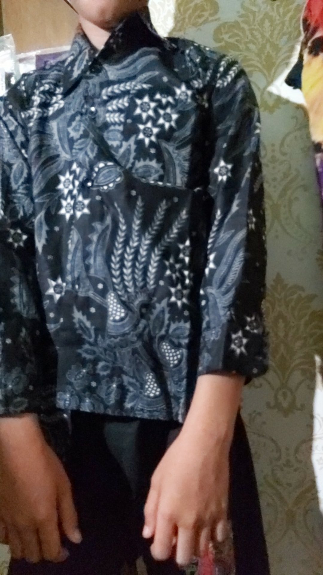 (bisa Cod) Kemeja Batik Anak Cowok//baju Batik Anak Cowok//batik Anak Laki Laki// Kemeja Anak Modern