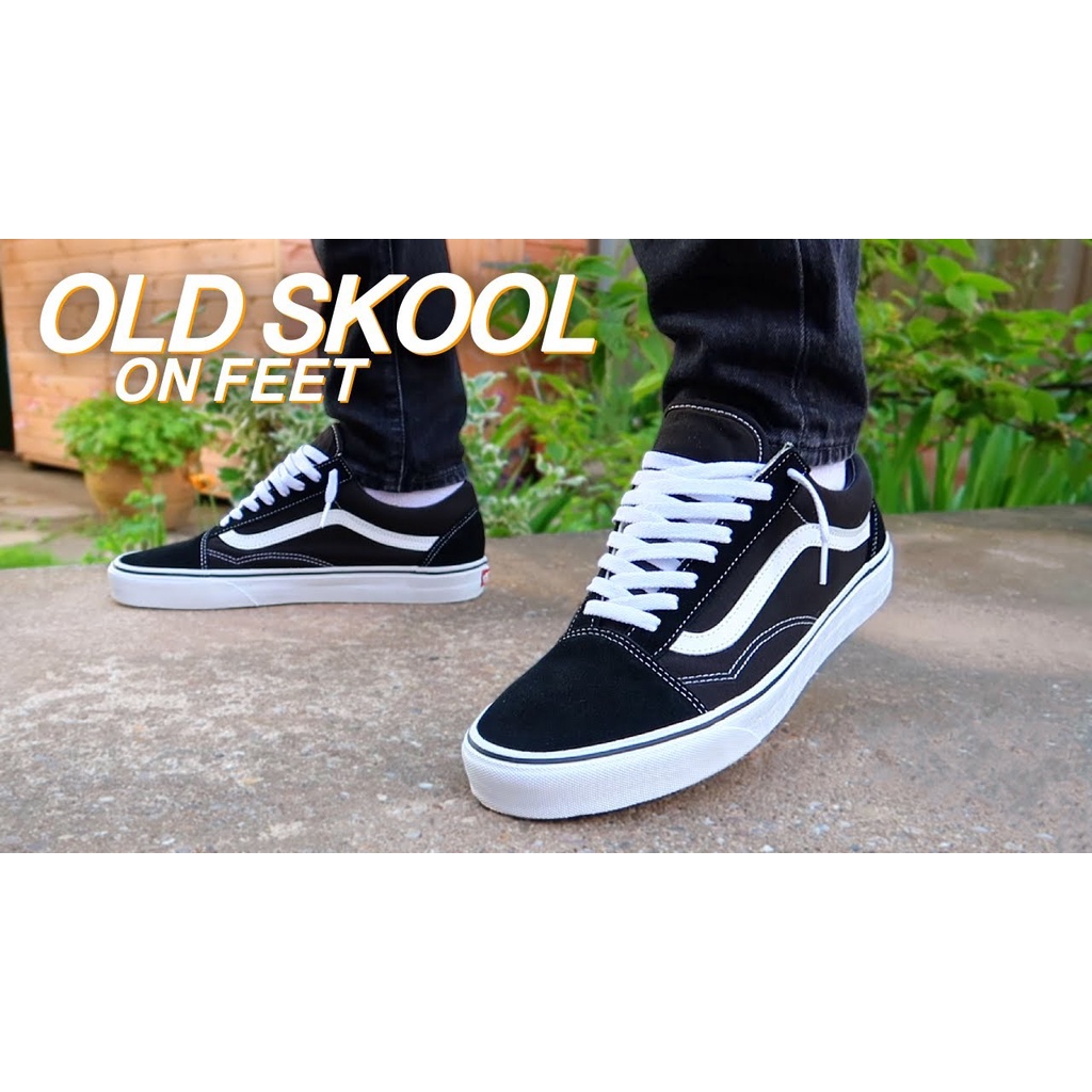 Sepatu Sneakers Pria Old School OS Cacing Murah Sepatu Sneakers Pria Sekolah Kuliah Kerja Santai