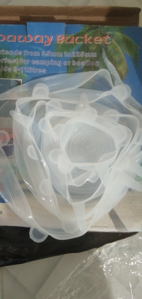 [bisa Cod] Swm039 Silikon Penutup / Karet Tutup Rantang Buah Segel Makanan / Penutup Panci Mangkuk