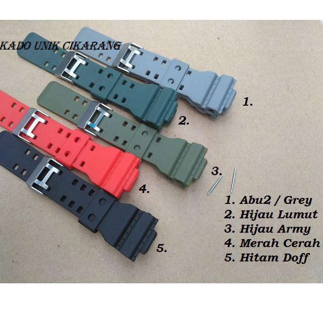 Sekarang Ada Tali Strap G-Shock GA-100 GA-110 GA-120 GA-200 GAC-100 GD-100 GDF-100 GW-8900 GLS-100 GA-700 Polos Murah