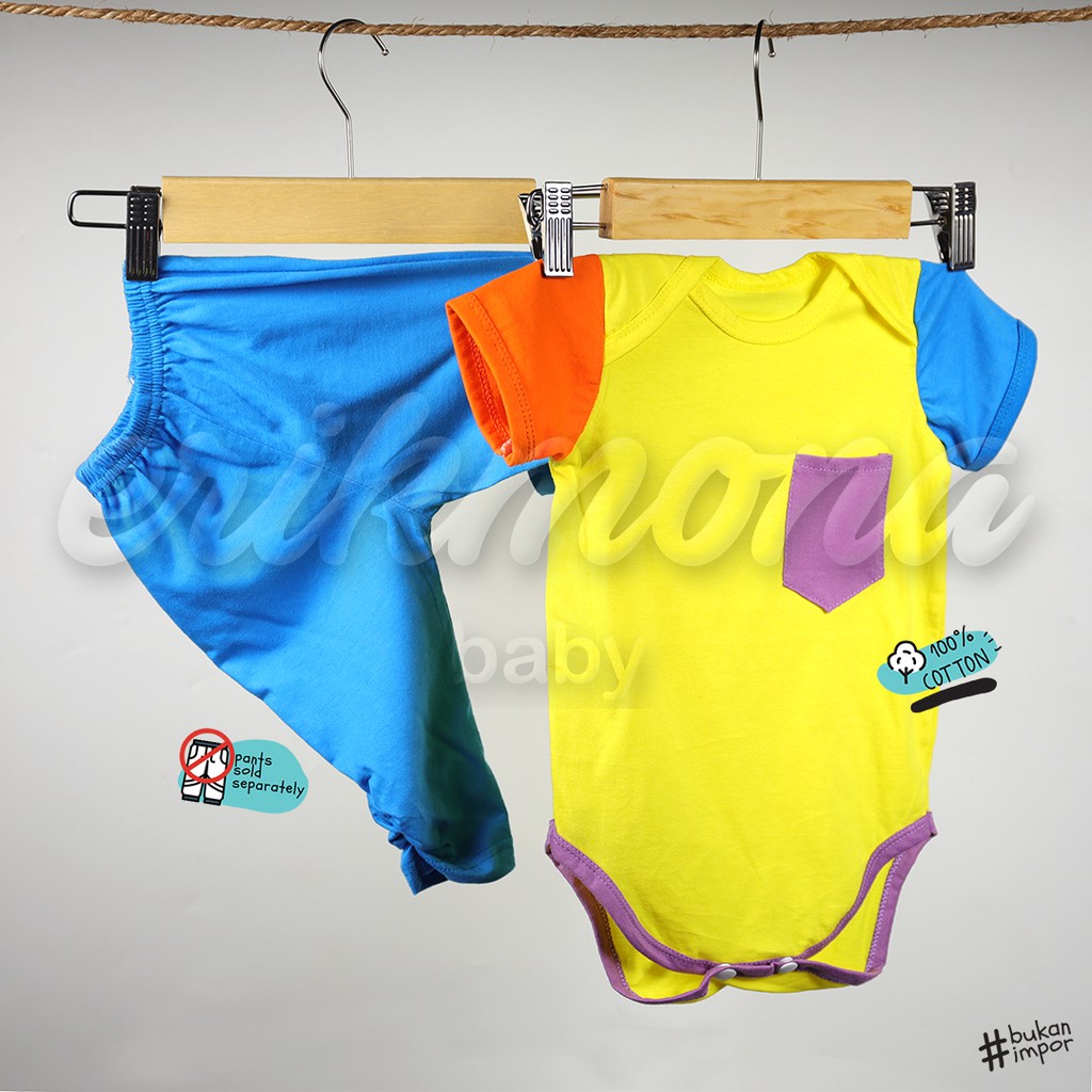 baju bayi jumper bayi baju anak lucu murah model colorful