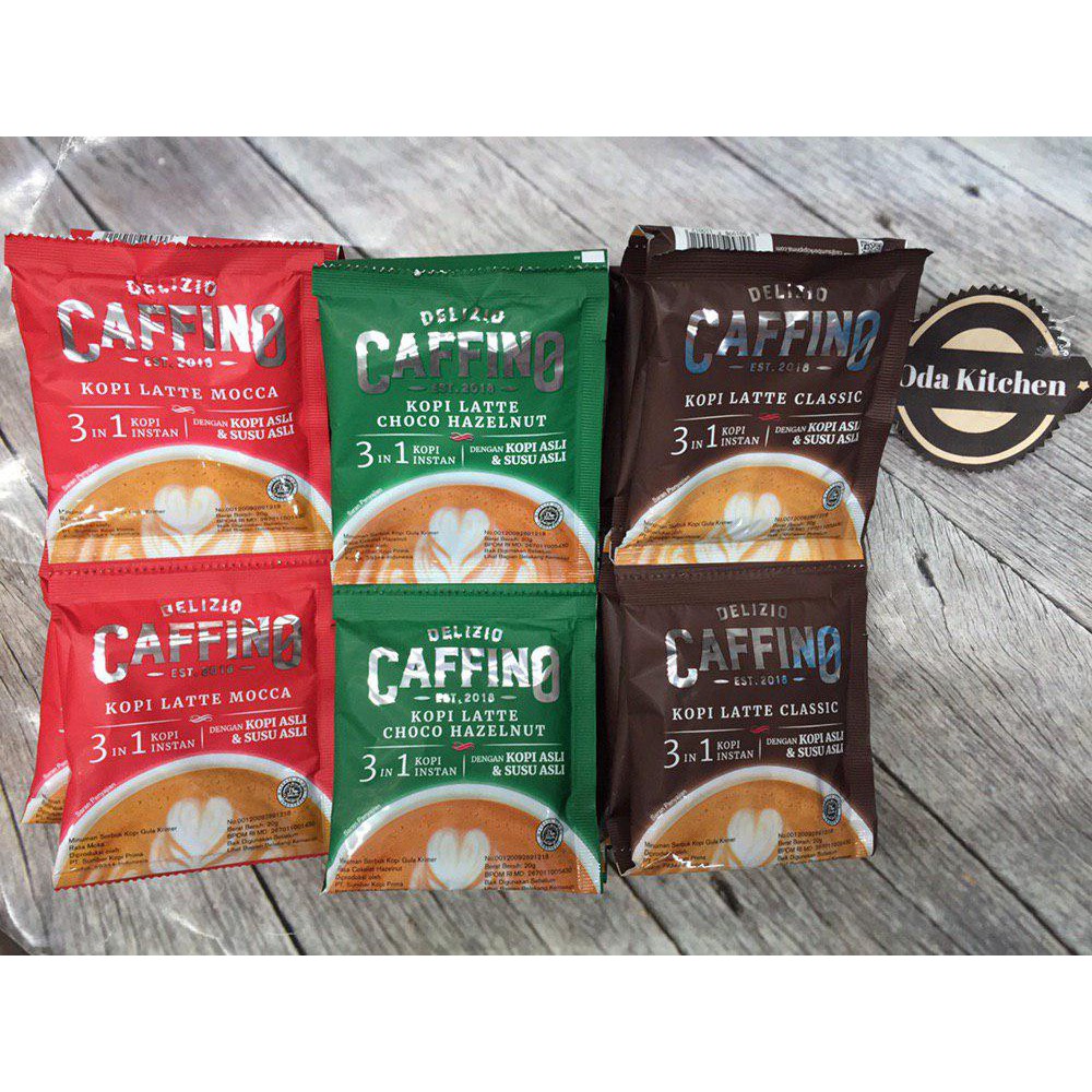 CAFFINO KOPI INSTANT 3IN1 KOPI LATTE RENCENG 10X20gr