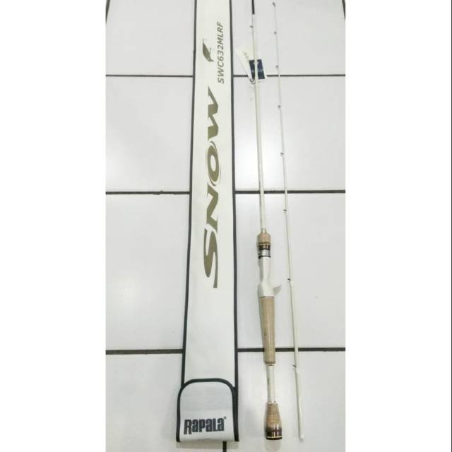 STIK JORAN BC RAPALA SNOW SWC632MLRF. 6-12LB