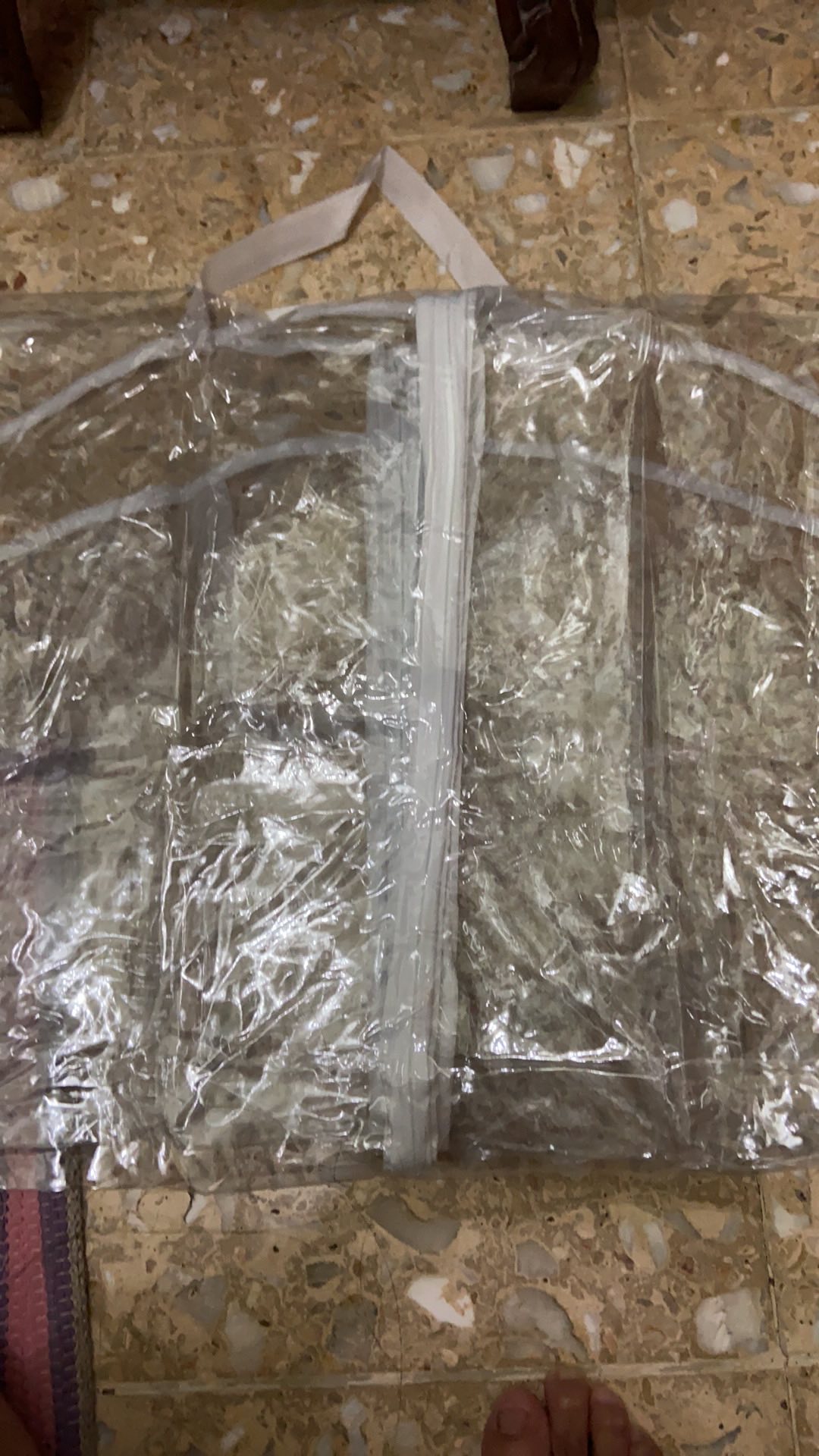 Cover Tas Gaun Plastik Mika / Sarung Tas Baju Pengantin / Cover Gantungan Gaun / Pelindung Baju Gaun