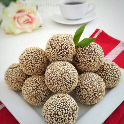 

Onde Ketan Hitam Homemade