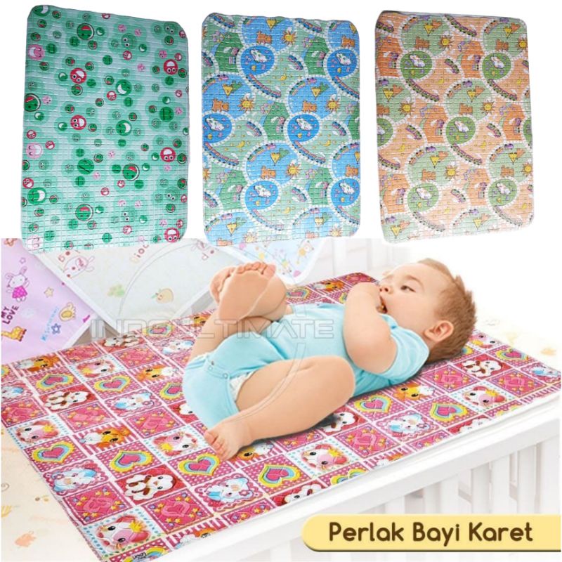 Perlak Bayi Karet Waterproof / Alas Ompol Bayi / Perlak Karet / Perlak ompol Bayi